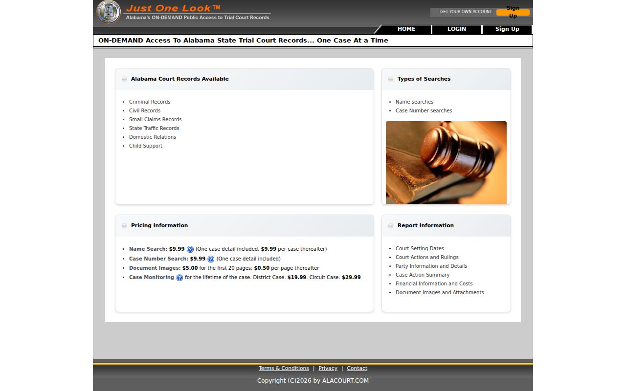 Geneva County criminal court case Alacourt name and case search